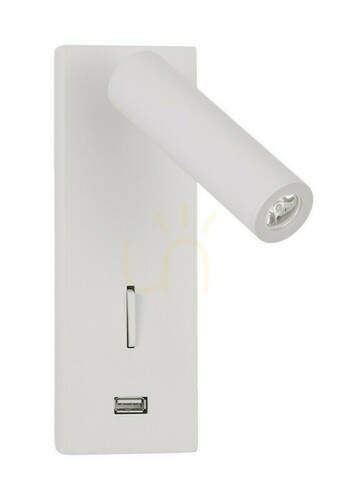 Kontrollera Vit LED-vägglampa ZARZAL Luces Exclusivas LE42224, 3 W, 3000 K