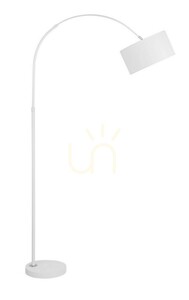 Luces Exclusivas PALPALA LE42525 båggolvlampa, vit, E27, 180 cm small 0