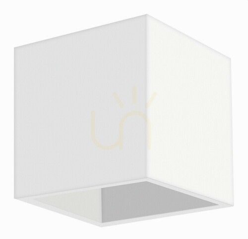 Kontrollera COMODORO gipsvägglampa G9 vit målningsbar 11,5 cm LE61484 Luces Exclusivas