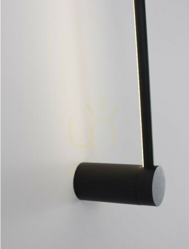 Kontrollera Svart LED-vägglampa TUNJA Luces Exclusivas LE42604 60 cm