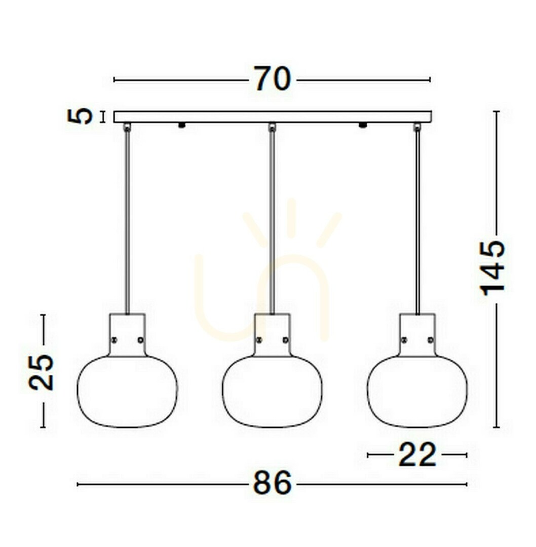 Kontrollera PADRE Luces Exclusivas taklampa LE42630 PADRE Luces Exclusivas taklampa LE42630