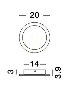 CHICA vägglampa från Luces Exclusivas LE42667 small 5