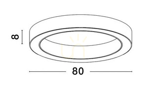Plafond CLARO Luces Exclusivas LE42687 small 5