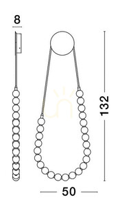 MOCA Luces Exclusivas vägglampa LE42725 small 3