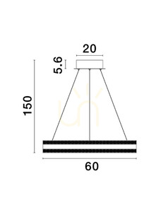 COLIMA taklampa från Luces Exclusivas LE42753 small 2
