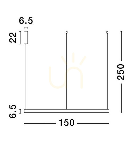 Kontrollera JACA Luces Exclusivas taklampa LE42770