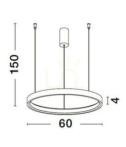 ZACAPU Luces Exclusivas taklampa LE42794 small 2
