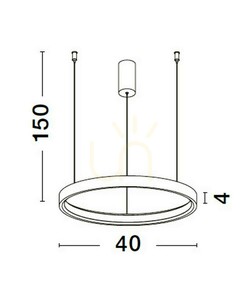 ZACAPU Luces Exclusivas taklampa LE42795 small 3