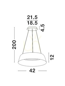 CANCUN taklampa från Luces Exclusivas LE42801 small 1