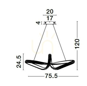AMECA Luces Exclusivas taklampa LE42817 small 3