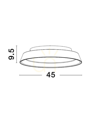 Kontrollera CHALCO Luces Exclusivas Plafond LE42830