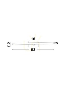 ARANDAS Luces Exclusivas vägglampa LE42871 small 2