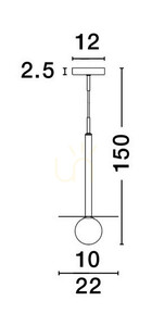 URUAPAN taklampa från Luces Exclusivas LE42891 small 4
