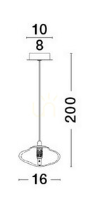 NAYARIT Luces Exclusivas taklampa LE42897 2 NAYARIT Luces Exclusivas taklampa LE42897 small 2