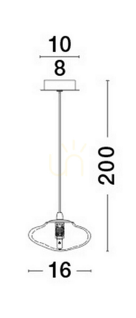 Förhandsvisning NAYARIT Luces Exclusivas taklampa LE42897 NAYARIT Luces Exclusivas taklampa LE42897