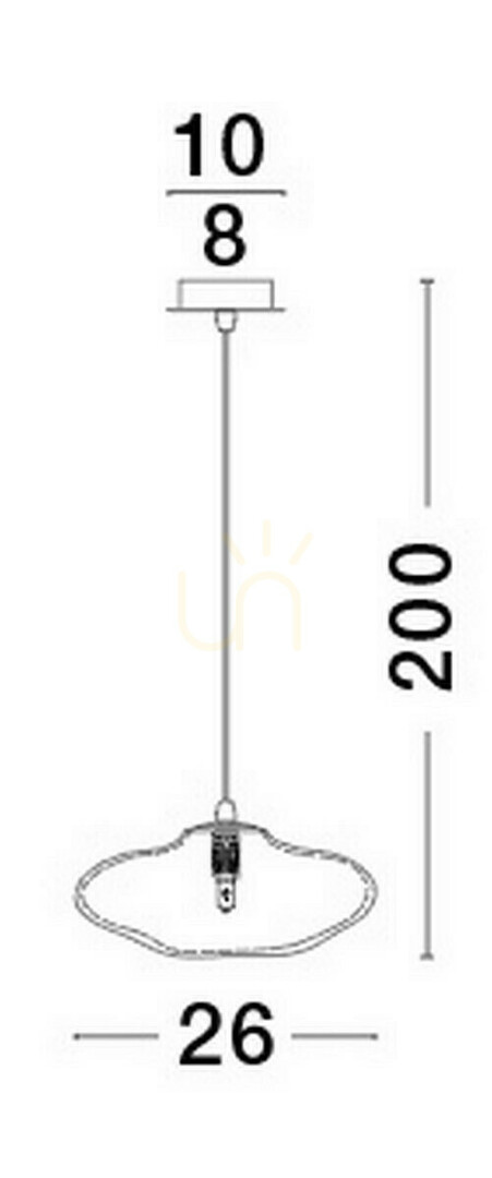 Utsikt NAYARIT Luces Exclusivas taklampa LE42899 NAYARIT Luces Exclusivas taklampa LE42899