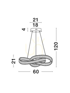 SINALOA Luces Exclusivas taklampa LE42922 small 2