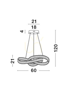 SINALOA Luces Exclusivas taklampa LE42923 2 SINALOA Luces Exclusivas taklampa LE42923 small 2