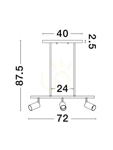 Kontrollera CAYES Luces Exclusivas taklampa LE42926
