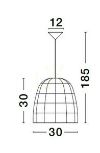 REYNOSA Luces Exclusivas taklampa LE42948 small 2