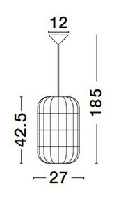 PARANA Pendellampa från Luces Exclusivas LE42953 small 3