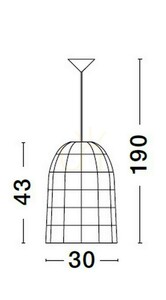 PALMAR Luces Exclusivas taklampa LE42954 small 3
