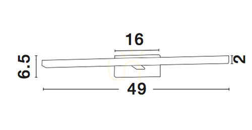 Kontrollera JAMUNDI Luces Exclusivas vägglampa LE42970