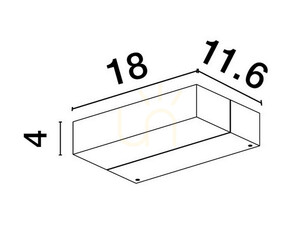 CHIHUAHUA Luces Exclusivas vägglampa för utomhusbruk LE71525 small 3