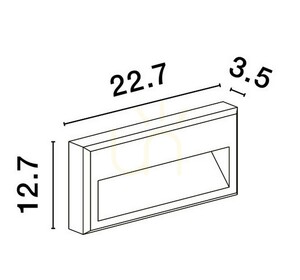 QUERETARO Luces Exclusivas vägglampa för utomhusbruk LE71537 2 QUERETARO Luces Exclusivas vägglampa för utomhusbruk LE71537 small 2