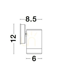 Vägglampa för utomhusbruk MINATITLAN Luces Exclusivas LE71600 small 3