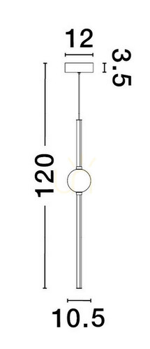 Kontrollera AGIL Luces Exclusivas taklampa LE43220