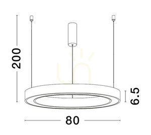 BARI taklampa från Luces Exclusivas LE43275 small 1