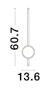 ABORE vägglampa från Luces Exclusivas LE43313 small 3