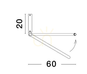 ABUYA Luces Exclusivas taklampa LE43318 2 ABUYA Luces Exclusivas taklampa LE43318 small 2