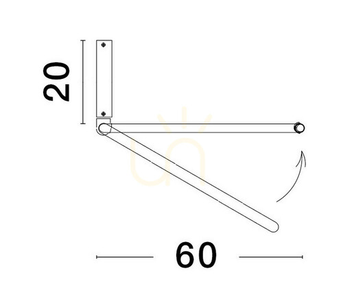 Kontrollera ABUYA Luces Exclusivas taklampa LE43320