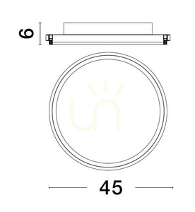 Plafond ACALA Luces Exclusivas LE43322 small 1