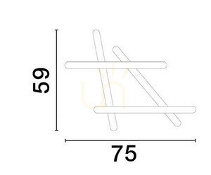 Plafond ACALA Luces Exclusivas LE43334 small 2