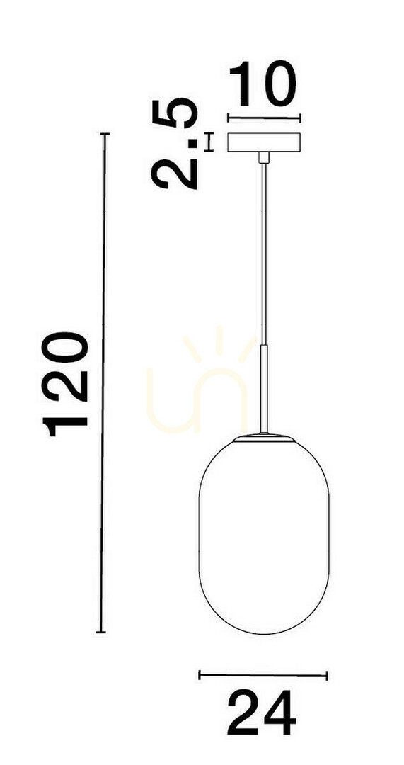 Utsikt ACUYO Luces Exclusivas taklampa LE43355 ACUYO Luces Exclusivas taklampa LE43355