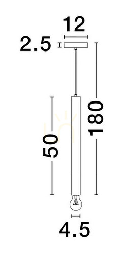 Kontrollera BAJAN Luces Exclusivas taklampa LE43382