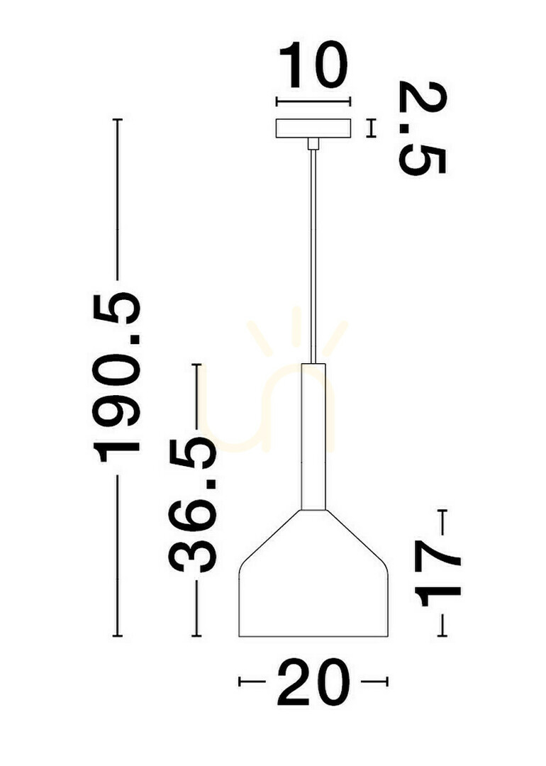 Förhandsvisning BAJOS Luces Exclusivas taklampa LE43391 BAJOS Luces Exclusivas taklampa LE43391