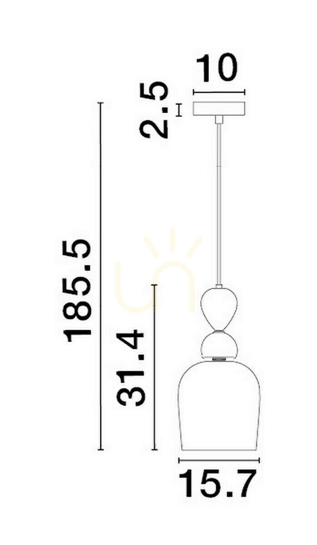 Förhandsvisning BALAM taklampa från Luces Exclusivas LE43397 BALAM taklampa från Luces Exclusivas LE43397