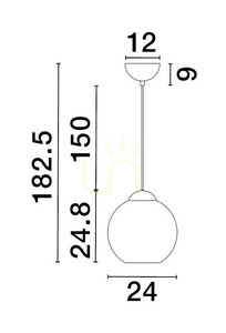 BALMI Luces Exclusivas taklampa LE43412 small 2
