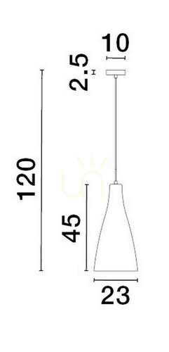 Kontrollera BALSA Luces Exclusivas taklampa LE43417