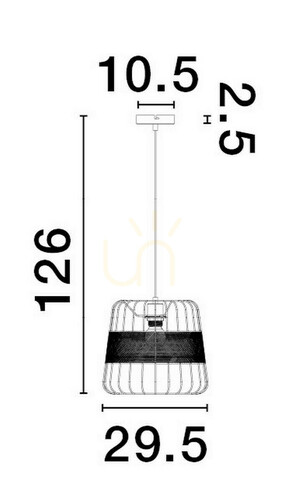 Kontrollera BAPUZ Luces Exclusivas taklampa LE43429