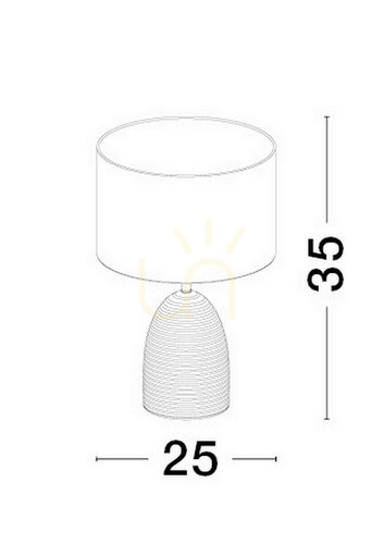 Kontrollera CUATRO Luces Exclusivas Bordslampa LE43439
