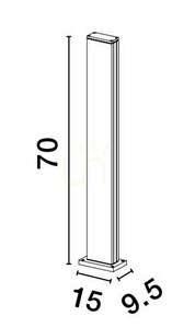 ACATAN Luces Exclusivas Belysningsstolpe LE73501 small 1