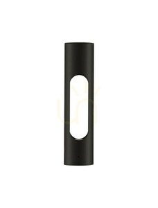 Svart LED-pollare för trädgården Luces Exclusivas ACATLA LE73504, 36 cm, 3000 K small 0