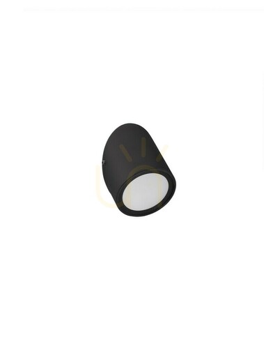 Kontrollera ACOLCO Luces Exclusivas LE73519 LED-vägglampa för utomhusbruk, svart, 3 W, 3000 K