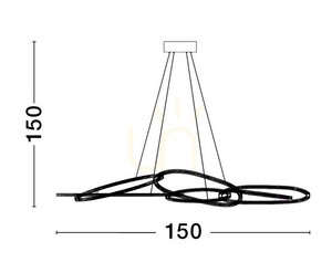 BANO taklampa från Luces Exclusivas LE43480 small 2