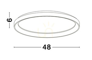 ROTA Luces Exclusivas taklampa LE43520 small 3